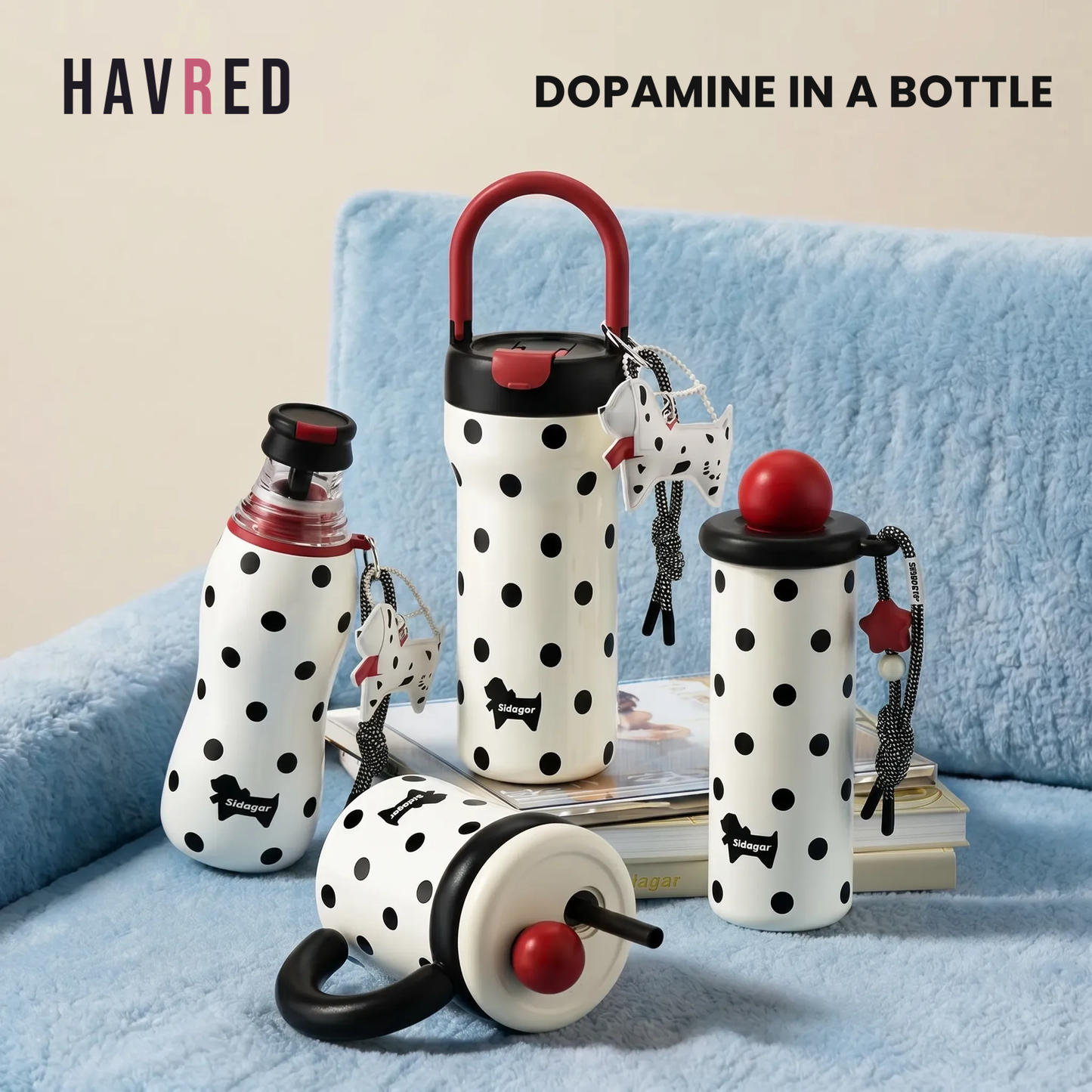 Sidagar Dot Series Tumbler — Polka Dot Collection