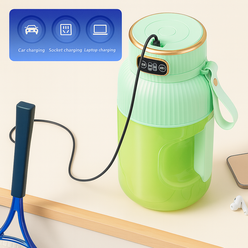 Portable Juicer Cup – Fresh Juice Anytime, Anywhere 🍊