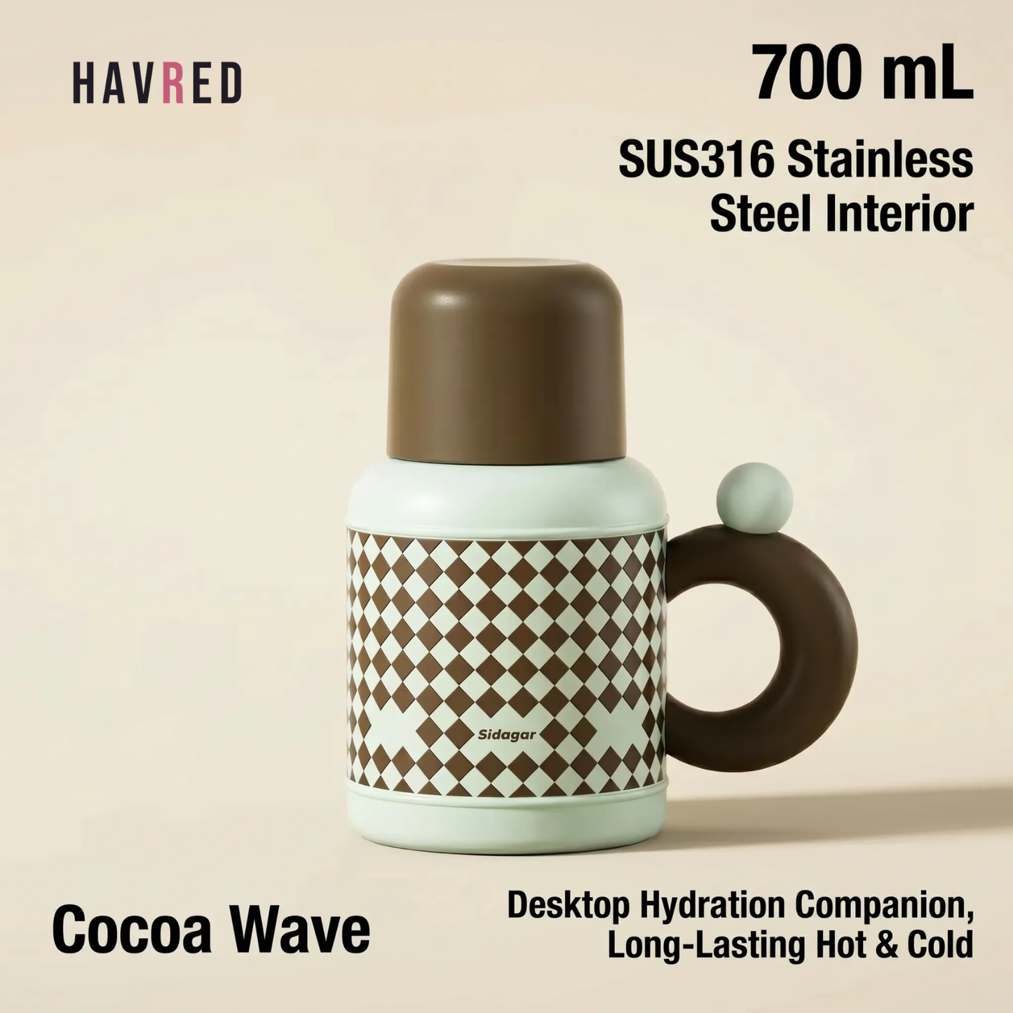Plaid Mood Collection — Retro Checkered Tumblers & Mugs
