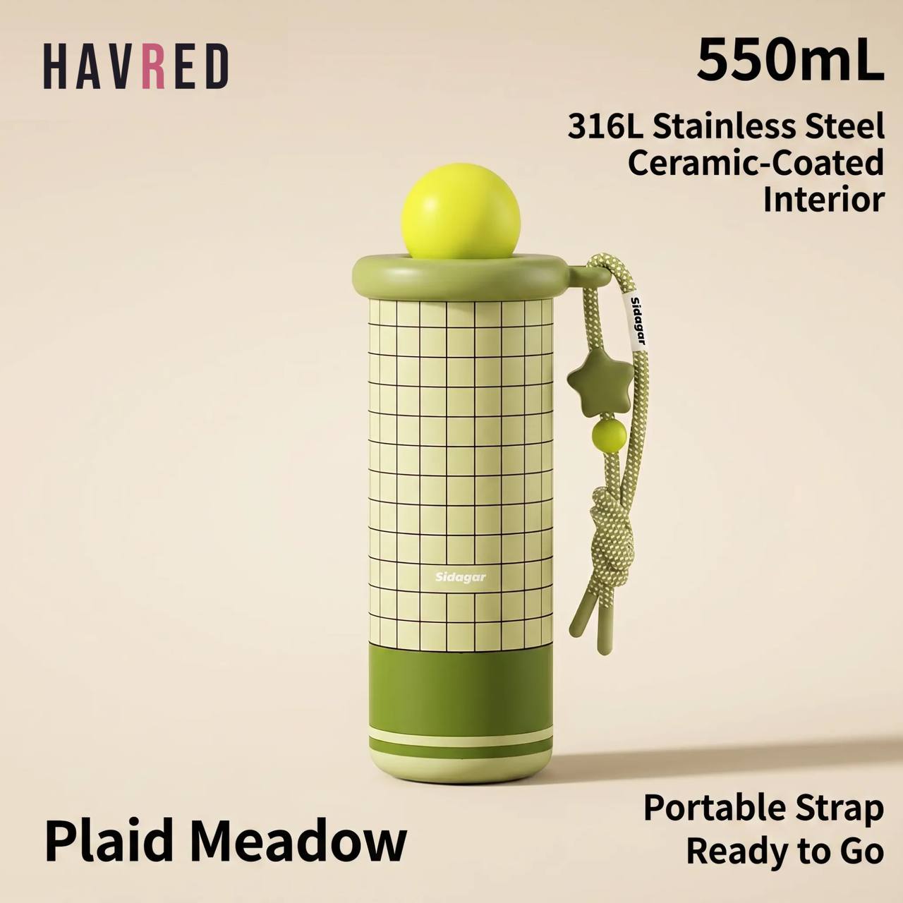 Plaid Mood Collection — Retro Checkered Tumblers & Mugs